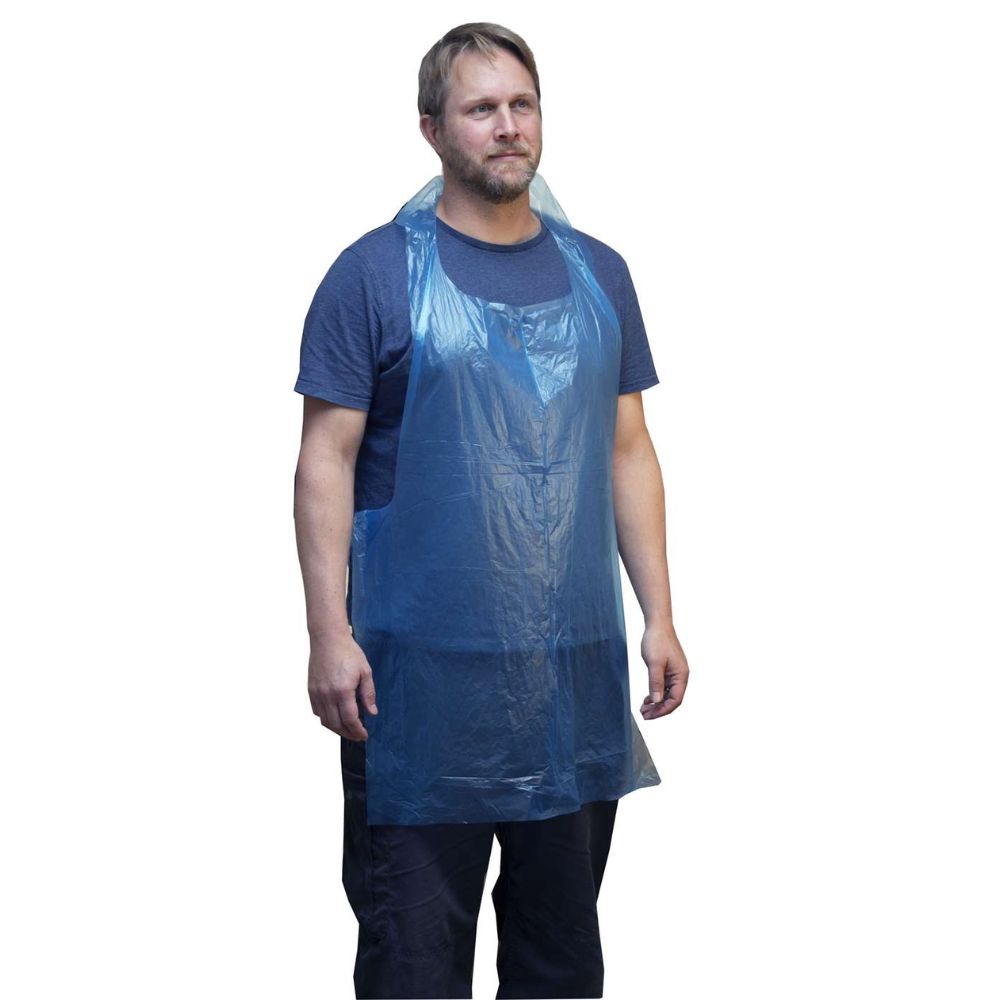 Economy Disposable Aprons Flat Pack of 100
