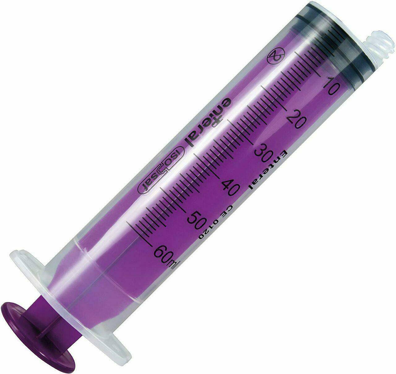 50ml Luer Lock Syringe (60ml marked) (BD) •