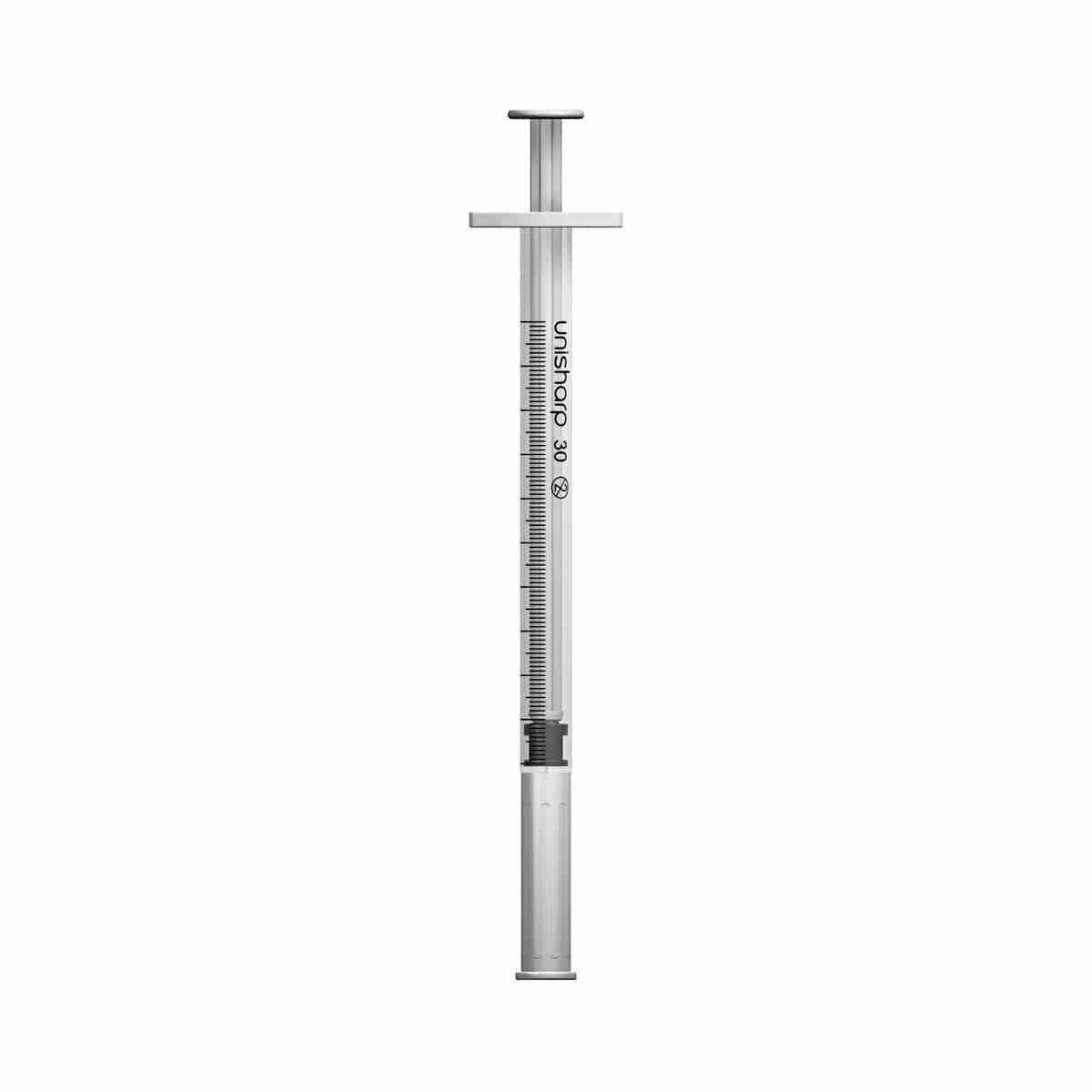 10 Pack 3ml Syringes with Needle - 23G, 1.0 inch Needle Luer Lock Syringe  Individually Packaged (3ml, 10)