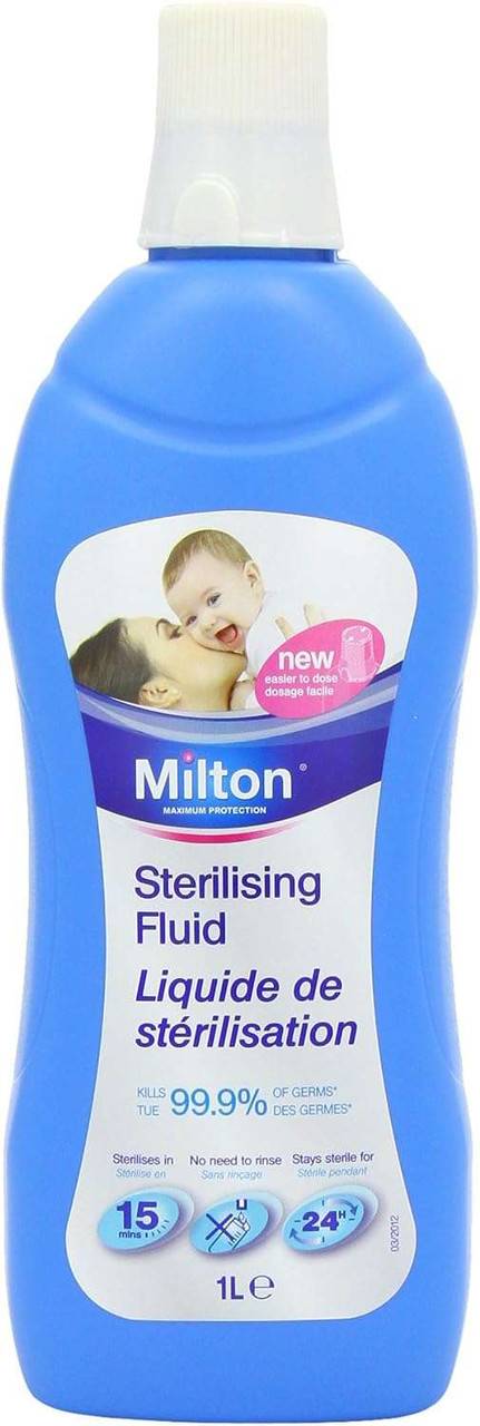 Milton sterilising fluid 1 fashion litre