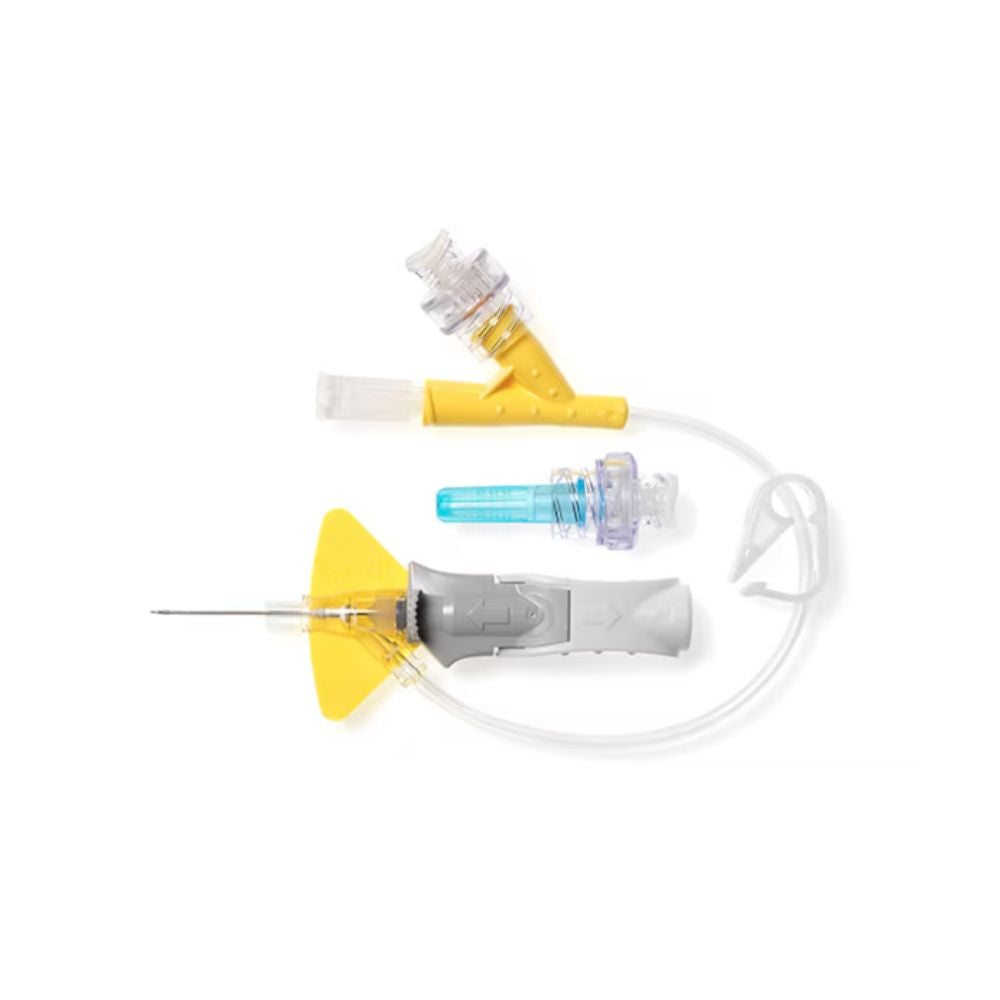24g x 14mm BD Nexiva Closed IV Catheter System Dual Port with BD Q-Syte Needle-free Connector