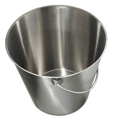 Teqler 10 Litre Stainless Steel Bucket - UKMEDI