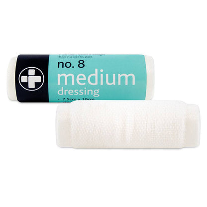 7.5cm x 10cm No.8 Medium Dressing - UKMEDI