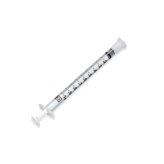1ml BD Oral Syringe Clear with Tip Cap Bag of 100