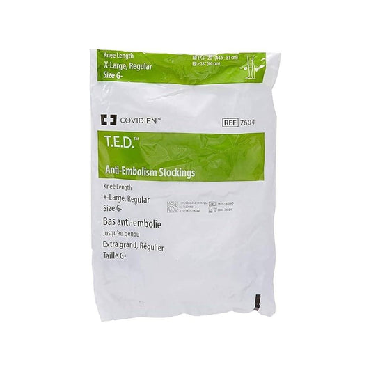 TED Anti-Embolism Knee Length Stockings XL Regular