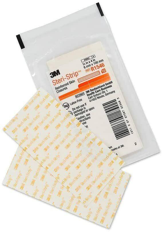 Closure Skin Packaging 3M Steri-Strip 6mm x 100mm Reinforced Skin Closures (pack 10) | UKMEDI