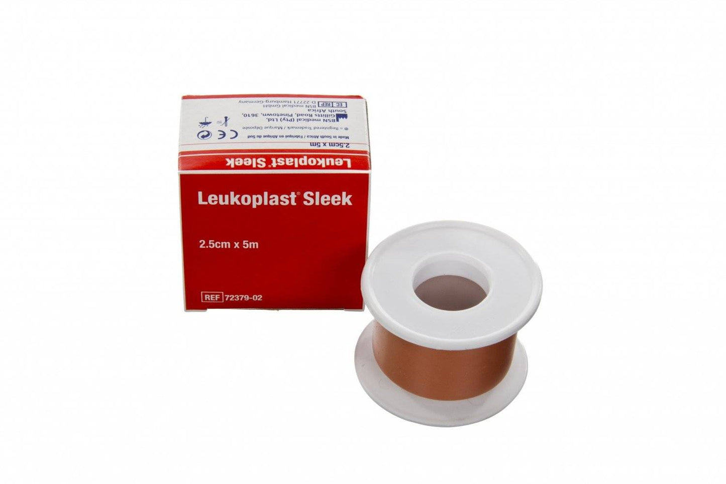 2.5cm x 5 m Leukoplast Sleek Strapping Tape