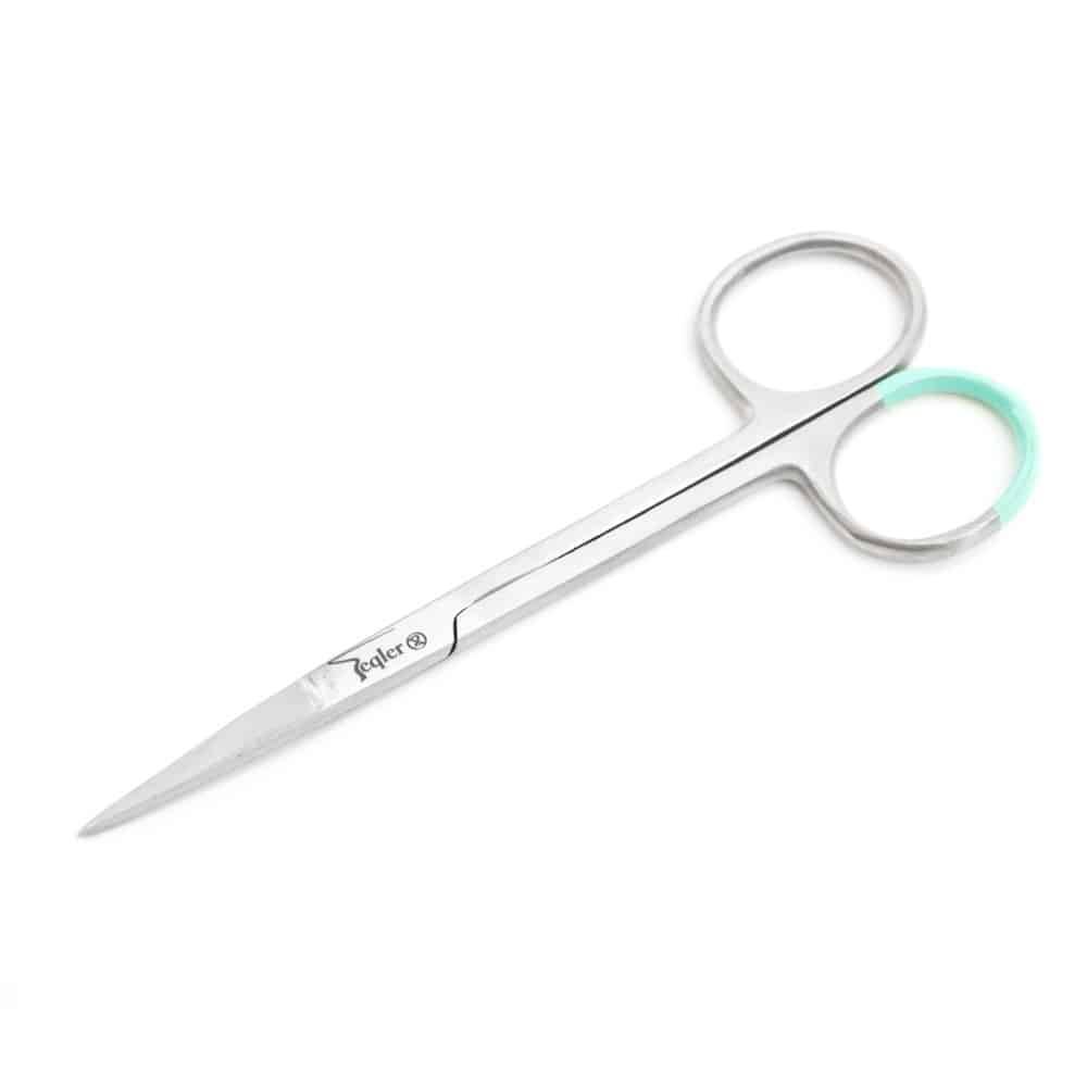 Teqler 11.5cm Iris Scissors Straight - UKMEDI - UK MEDICAL SUPPLIES