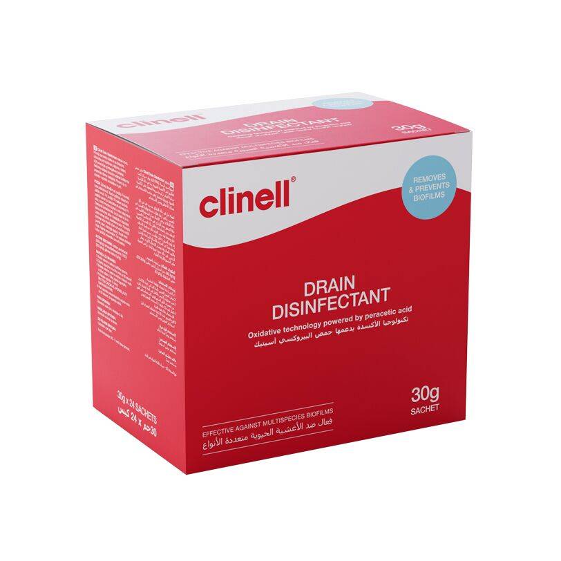Clinell Drain Disinfectant Box of 24 - UKMEDI