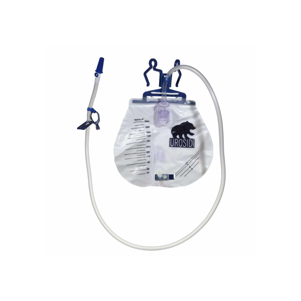 90cm UROSID 2000 Horizontal Urine Drainage Systems Needle Free