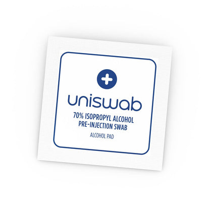 Uniswab 70% Alcohol Pre-Injection Wipes