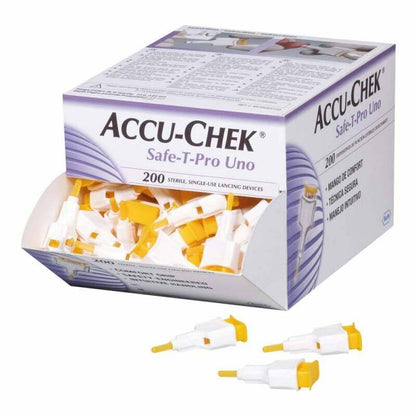 Accu-Chek Safe-T Pro Lancet fixed puncture depth (Uno) - UKMEDI