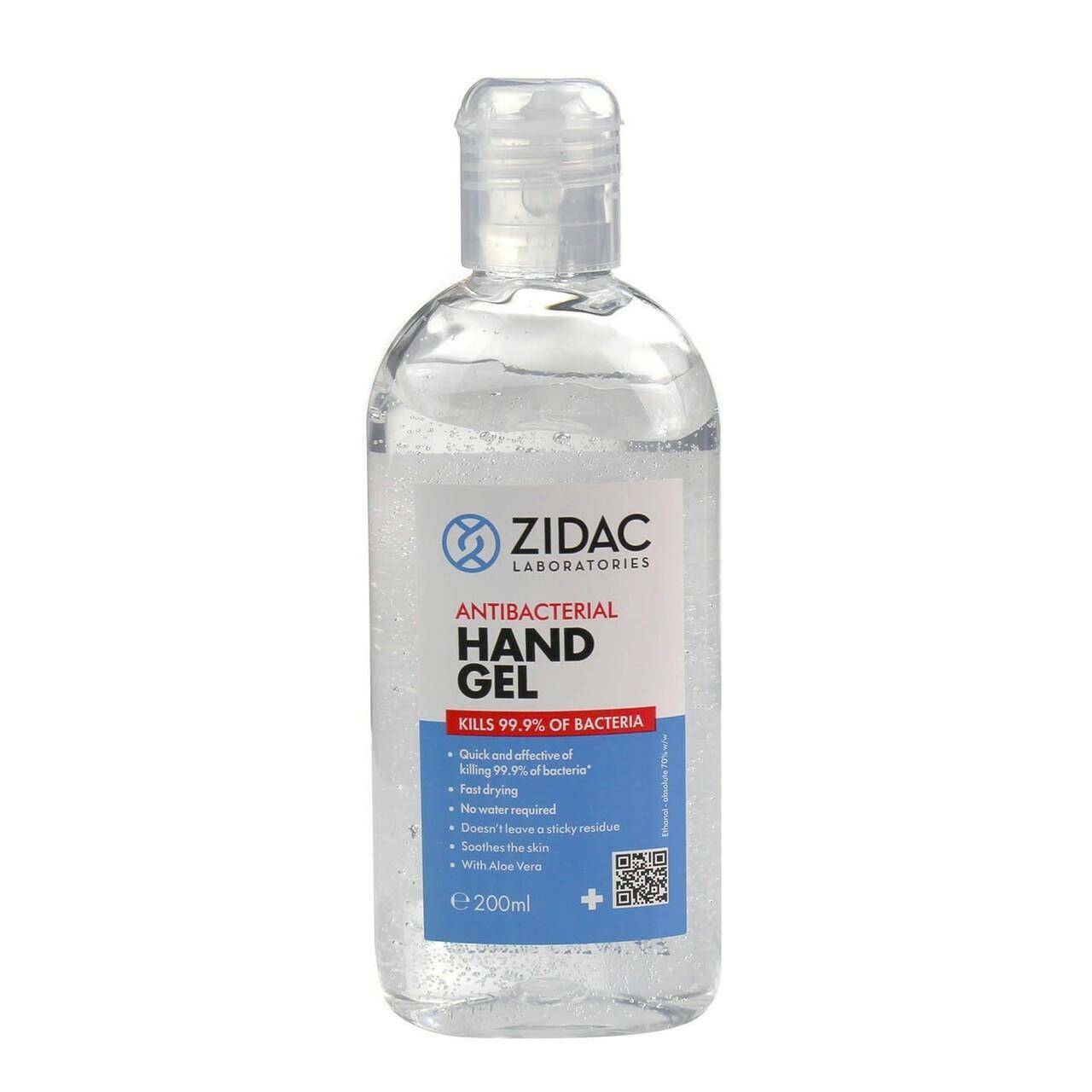 Zidac 70% Alcohol Hand Gel - 50ml - UKMEDI