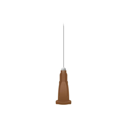 26g Brown 1 inch Unisharp Needles (25mm x 0.45mm)