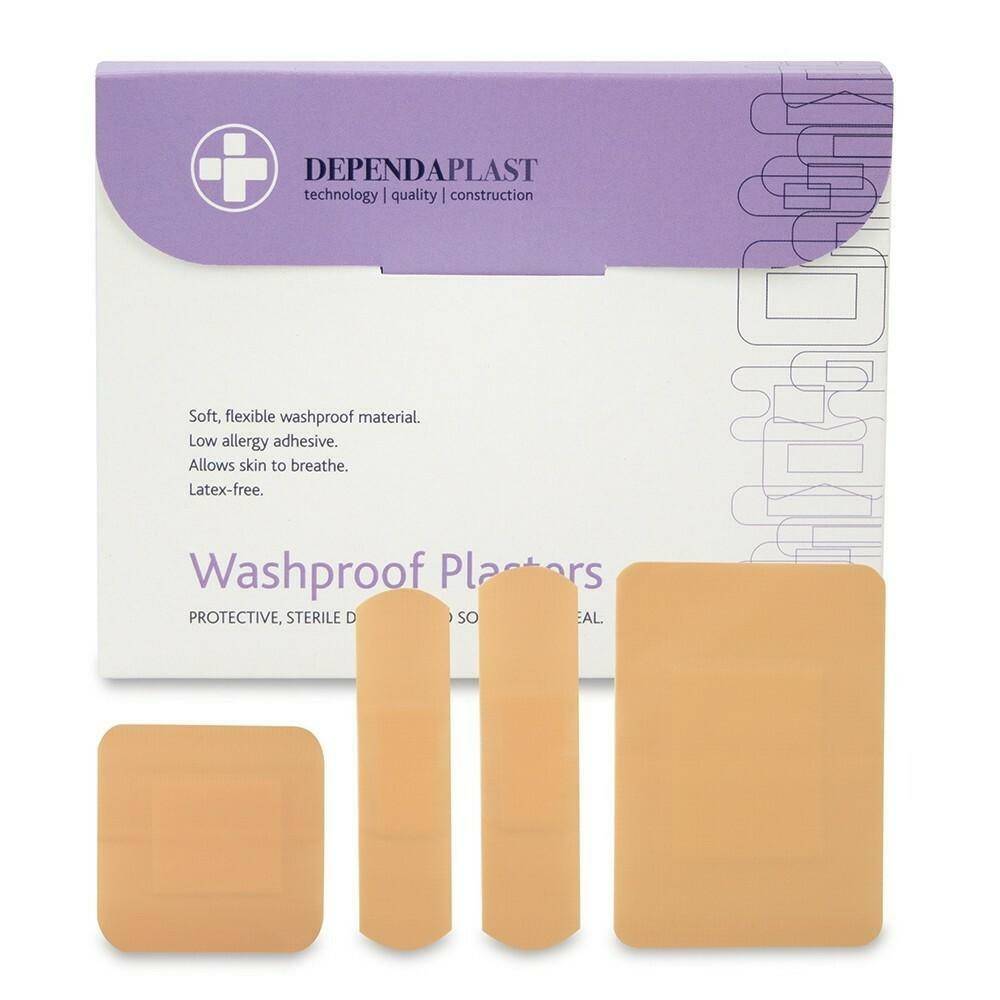 Dependaplast Washproof Plasters Assorted x 100 536 UKMEDI.CO.UK