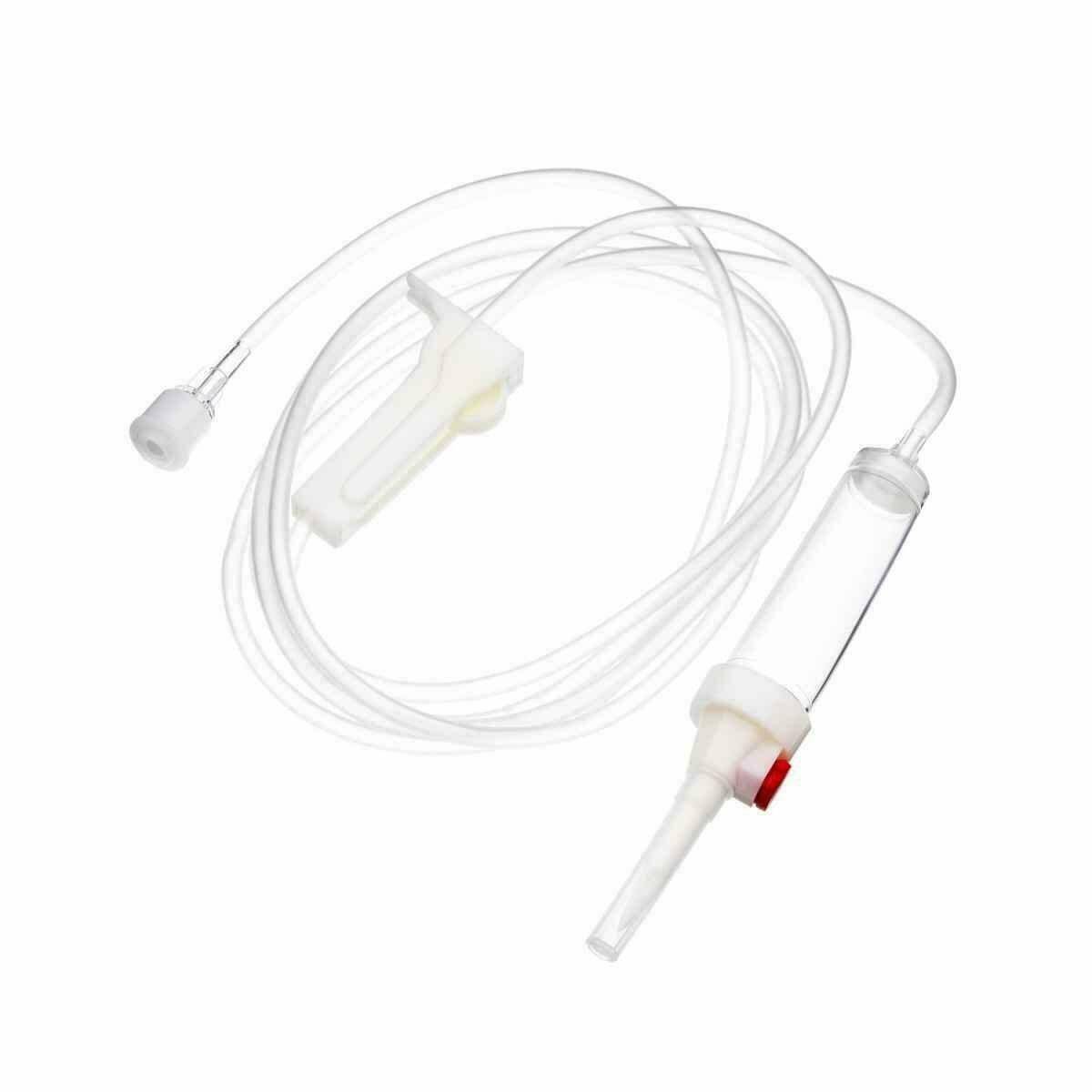 BD Infusion Set for Gravity Infusion with Luer Lock Connector and Check Valve - UKMEDI