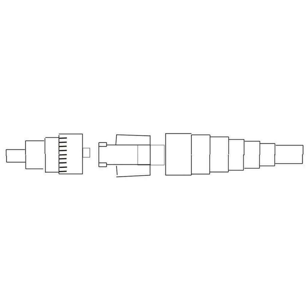 Drain Connector Female/Male Combi Pack