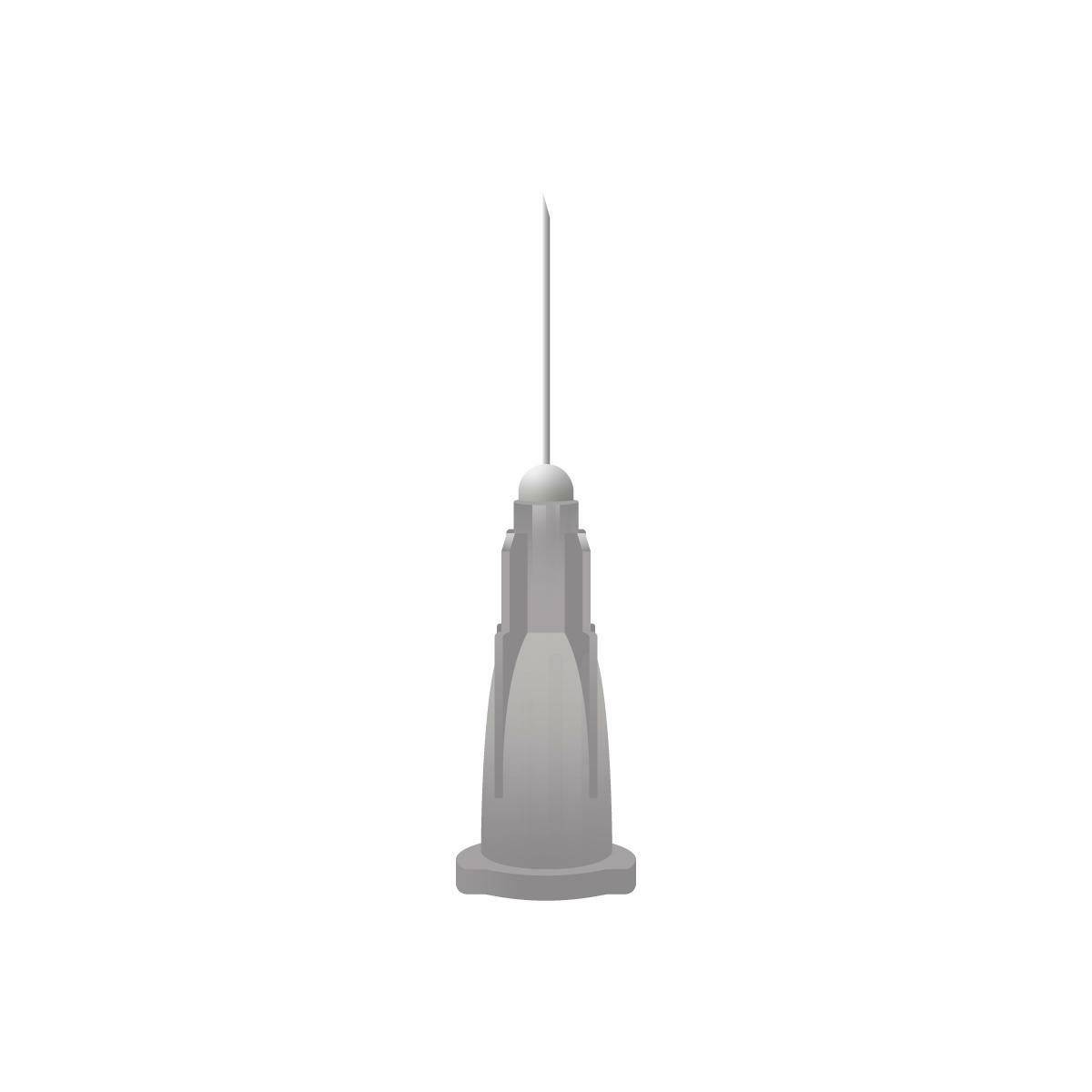 27g Grey 0.5 inch Unisharp Needles (13mm x 0.4mm) - UKMEDI
