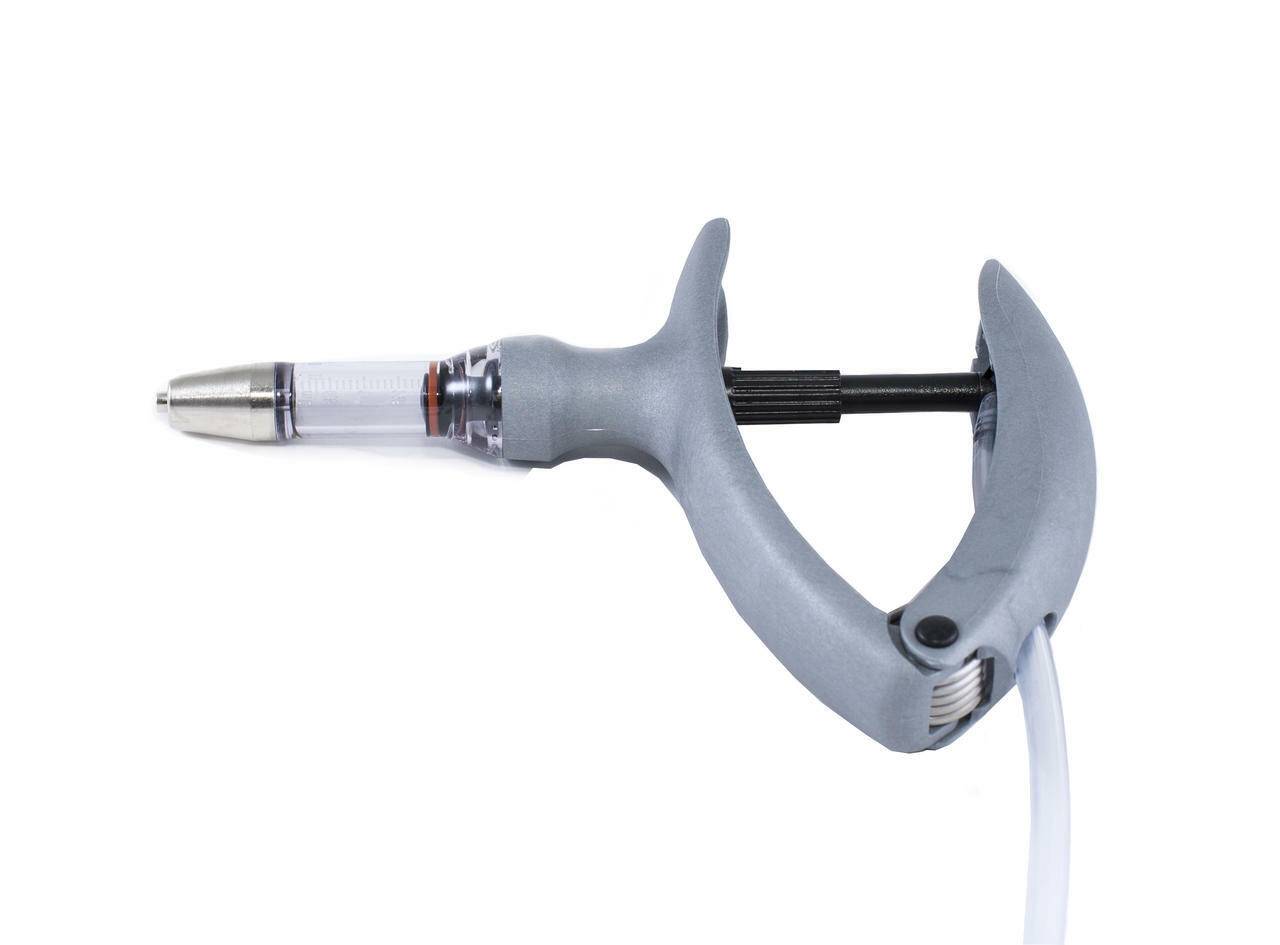 Henke Ecomatic 2ml Automatic self-filling syringe for injections Tubing Version - UKMEDI