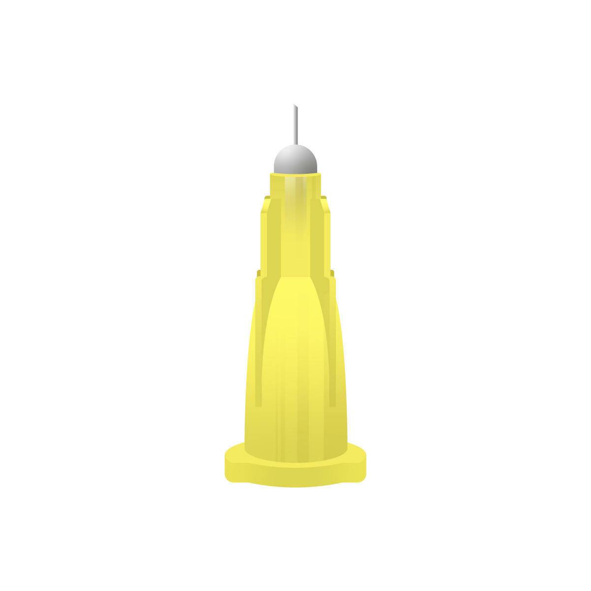 30g Yellow 2.5mm Meso-relle Micro Needle for Microtherapy - UKMEDI