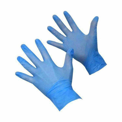 Gloveman Blue Vynite Powder Free Gloves - UKMEDI