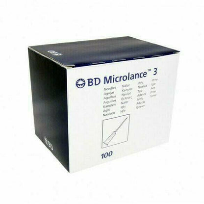 18g Pink 2 inch BD Microlance Needles
