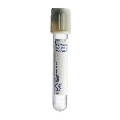 BD Vacutainer Tube Fluoride / Oxalate 4ml Grey Blood Collection Tubes - UKMEDI