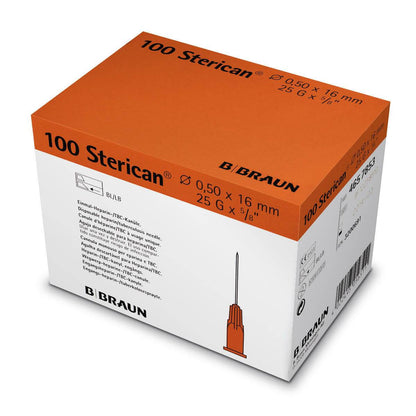 25g Orange 5/8 inch BBraun Sterican Needles - UKMEDI
