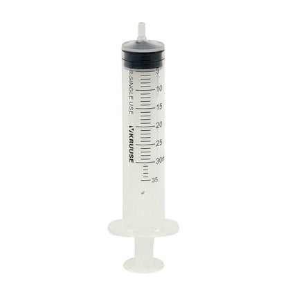30/34ml Kruuse Luer Slip Veterinary Syringe - UKMEDI