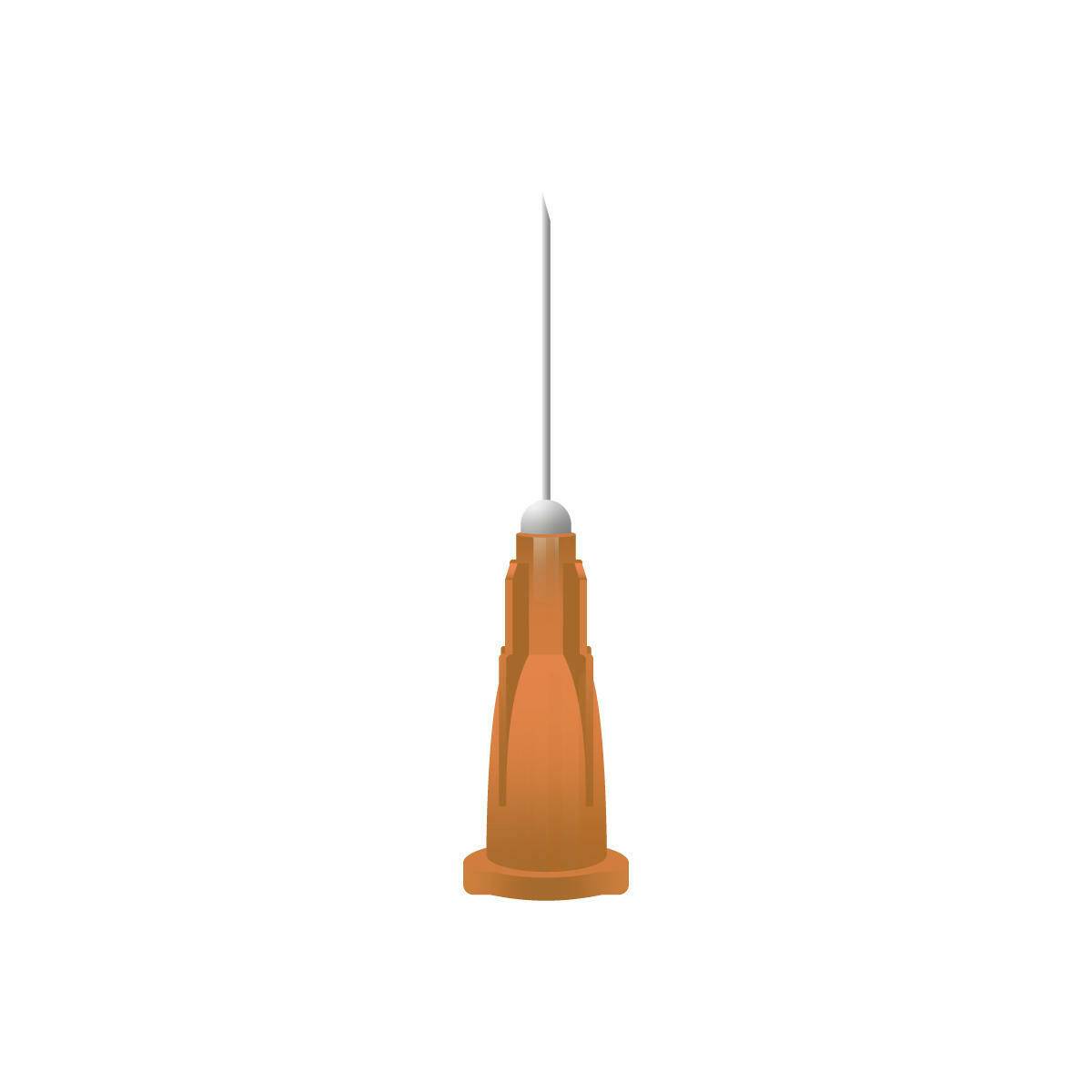 25g 5/8 inch Orange Dispovet Veterinary Needles (0.5 x 16mm) - UKMEDI