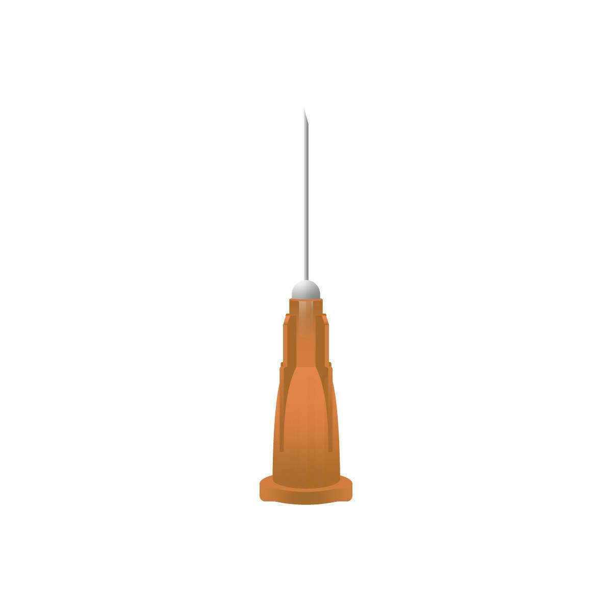 25g 5/8 inch Orange Dispovet Veterinary Needles (0.5 x 16mm)