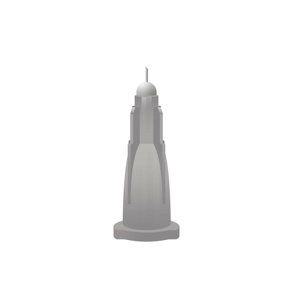 27g Grey 2.5mm Meso-relle Micro Needle for Microtherapy - UKMEDI