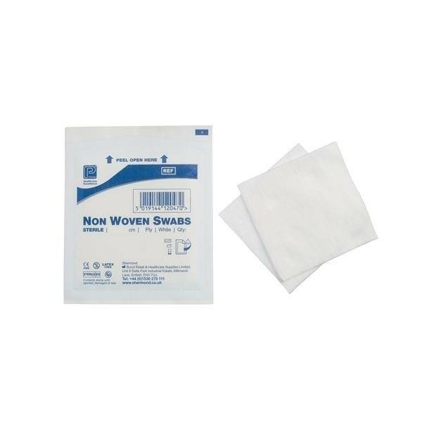 5 x 5 Non Woven Sterile Gauze Swabs Single Pack of 5