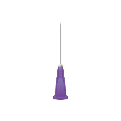 24g Purple 1 inch Unisharp Needles - UKMEDI