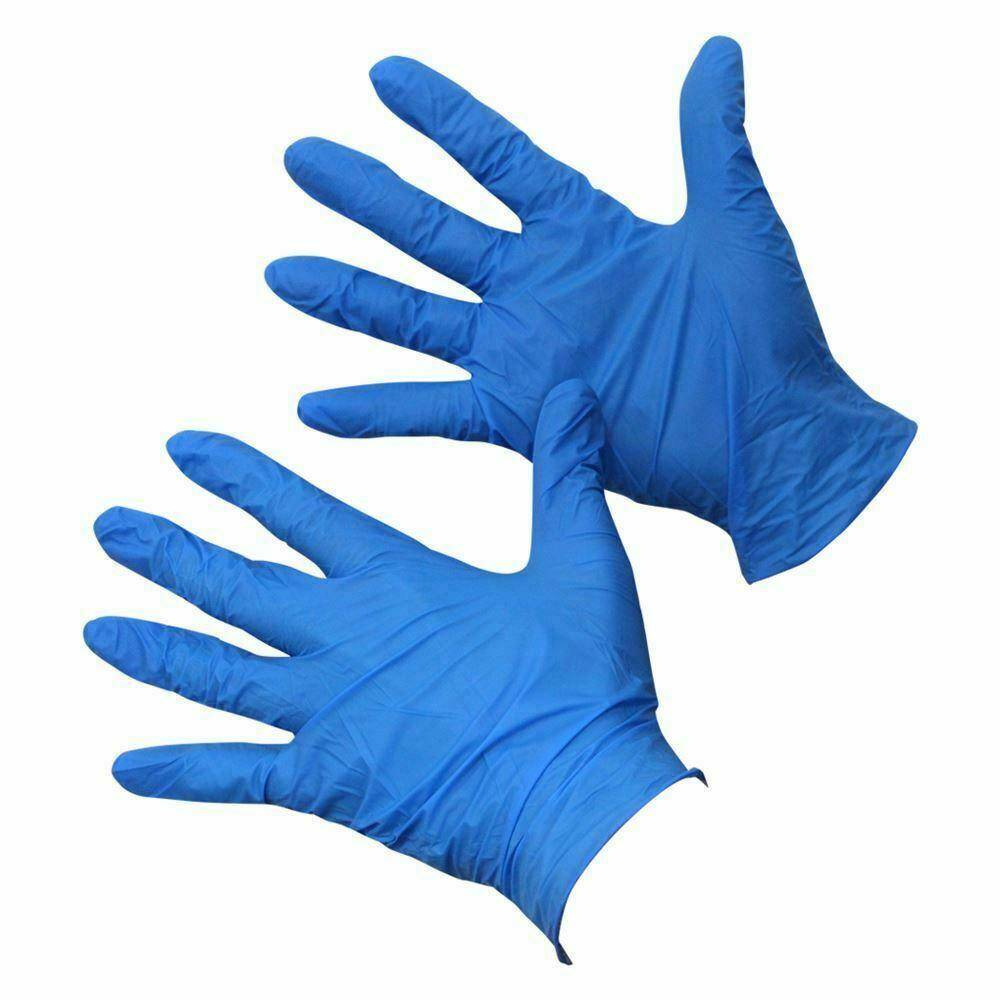 Gloveman Blue Nitrile Powder Free Gloves Box 100 - UKMEDI