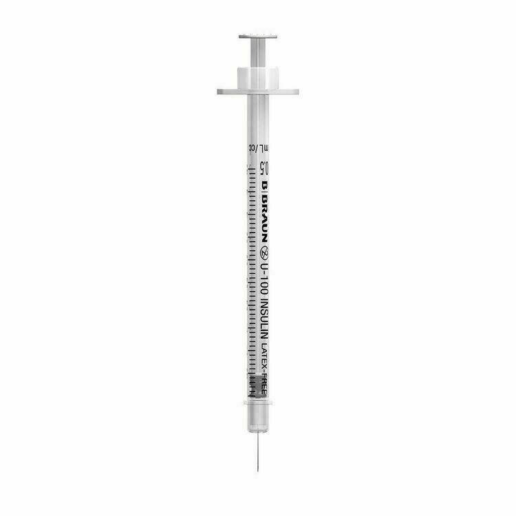 0.5ml 30G 12mm BBraun Omnican Fixed Needle Syringe u100 - UKMEDI