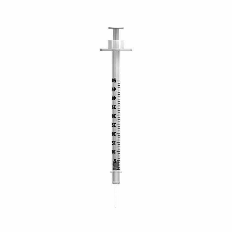 0.5ml 29g 12.7mm BD Microfine Syringe and Needle u100 - UKMEDI
