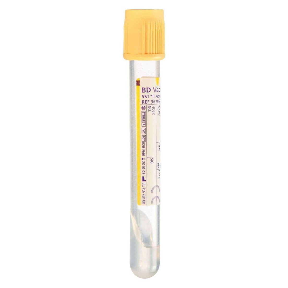 Sst Labh Color Sst Lab Tube SST TUBE ( Serum Separating Tubes), Also Known As Serum