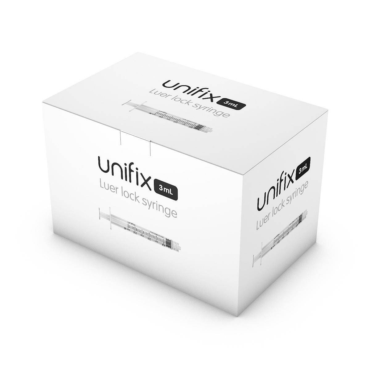 3ml Unifix Luer Lock Syringe - UKMEDI