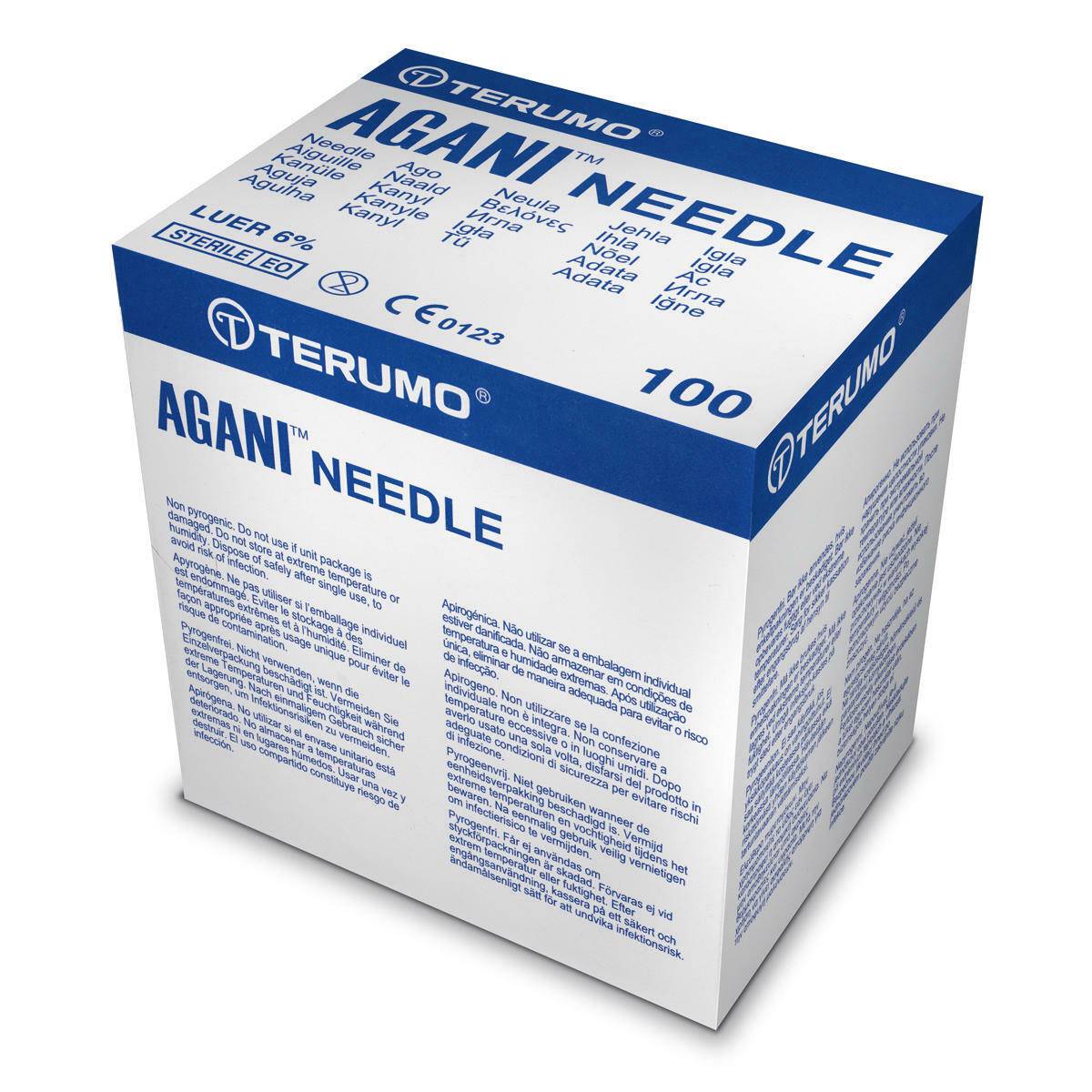 21g Green 2 inch Terumo AGANI Needles - UKMEDI