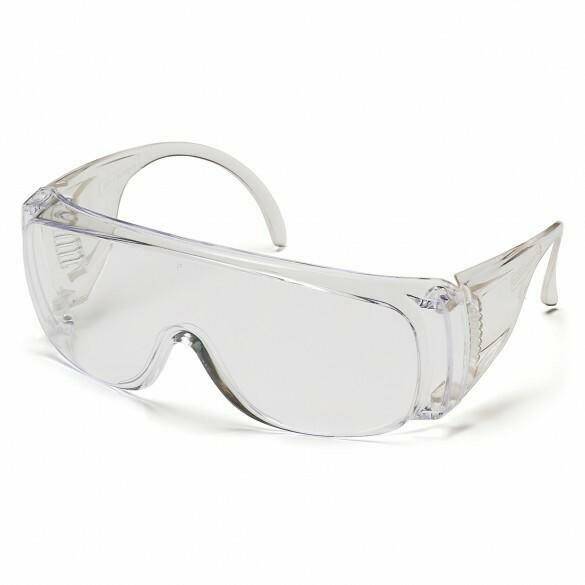 Pyramex Solo Safety Glasses Clear Lens S510S - UKMEDI