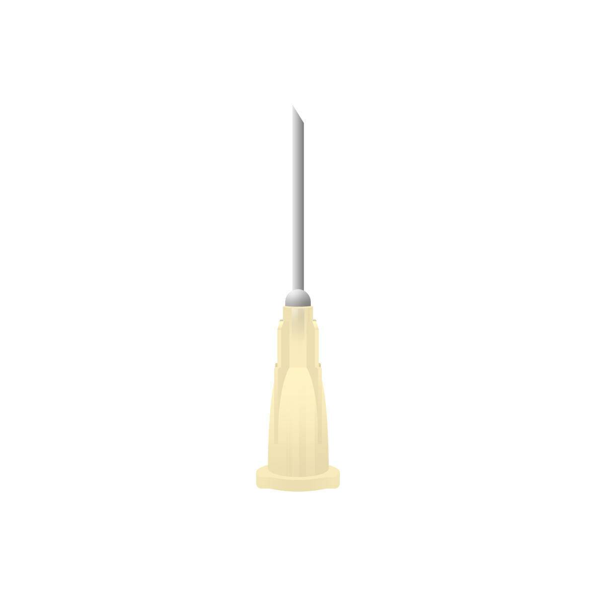 17g 3/4 inch Agriject Disposable Needles Poly Hub - UKMEDI