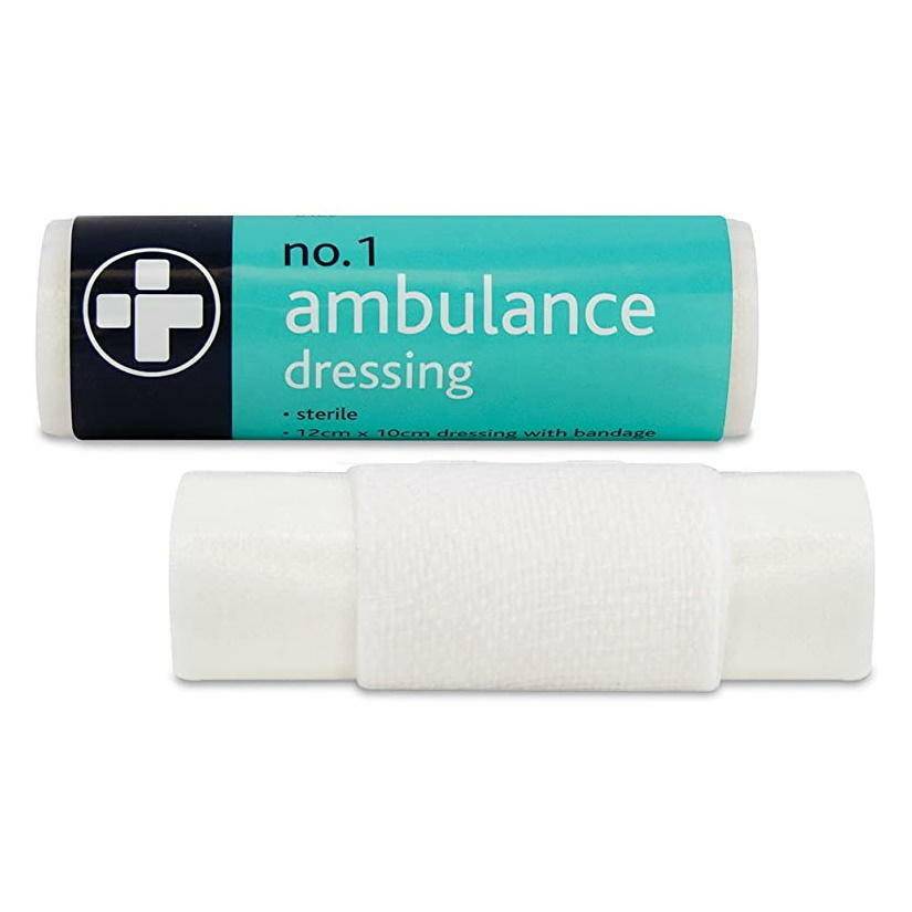 Sterile 12 x 10cm No.1 Ambulance Dressing Reliance Medical - UKMEDI