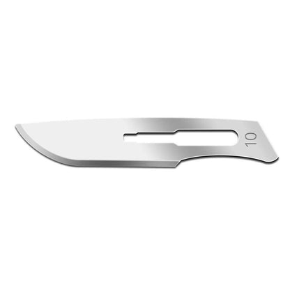 100 x Size 10 BBraun Carbon Steel Sterile Scalpel Blades