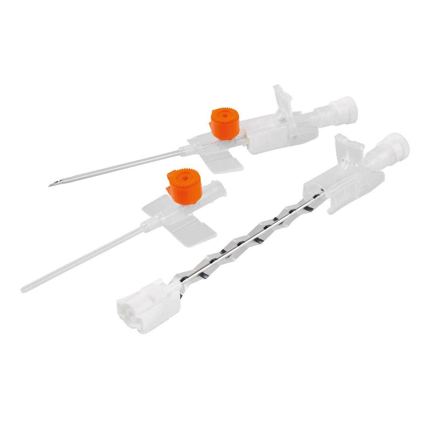 14g 45mm Orange BD Venflon Pro Safety Cannula with Injection Port – UKMEDI
