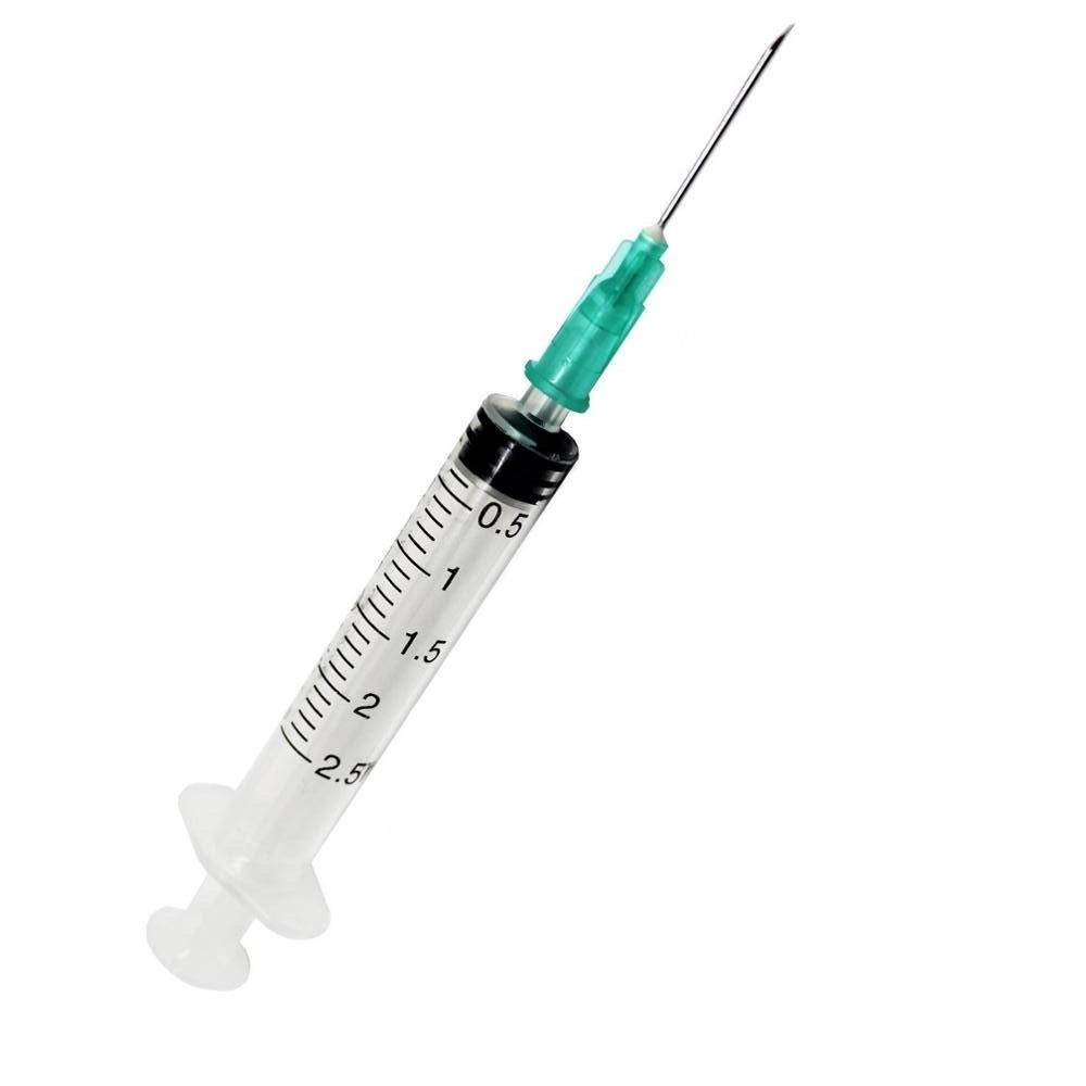 3ml + 21g 5/8 inch Terumo Luer Slip Syringe and Needle - UKMEDI