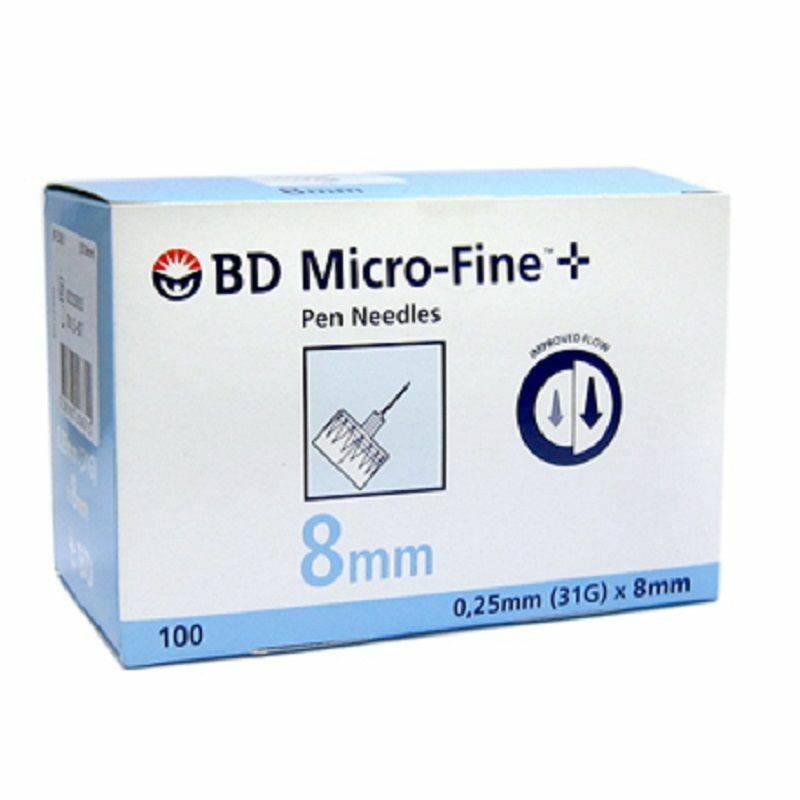 31g 8mm BD Micro-Fine Pen Needles - UKMEDI