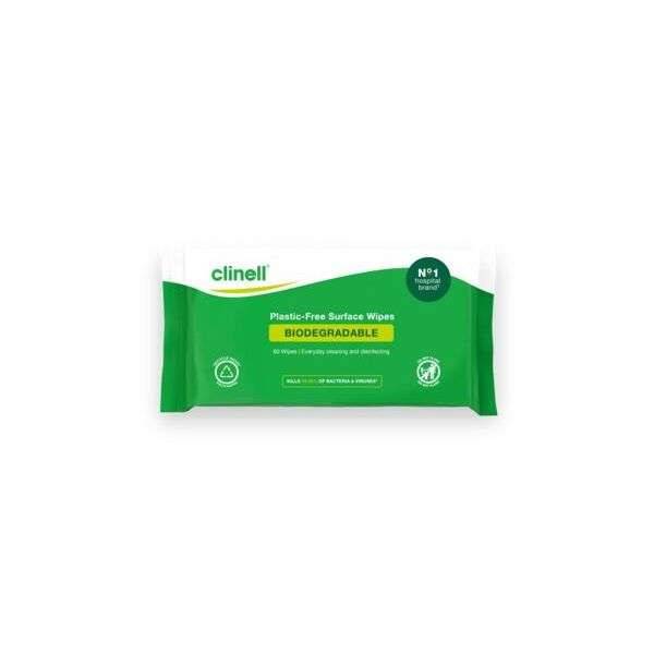Clinell Biodegradable Universal Wipes 60 Pack - UKMEDI