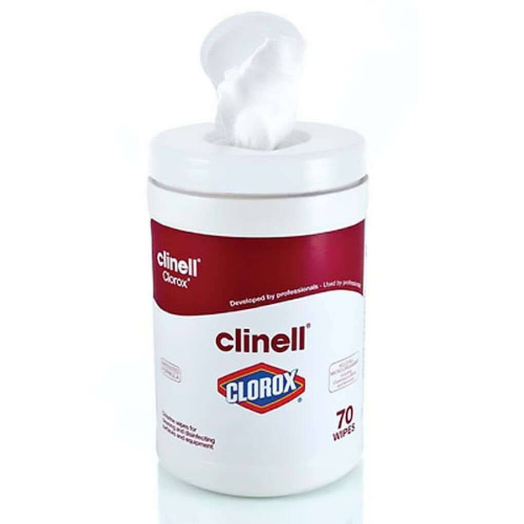 Clinell Clorox Wipes Tub of 70 - UKMEDI