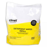 Clinell Detergent Wipes Refill Pack of 260